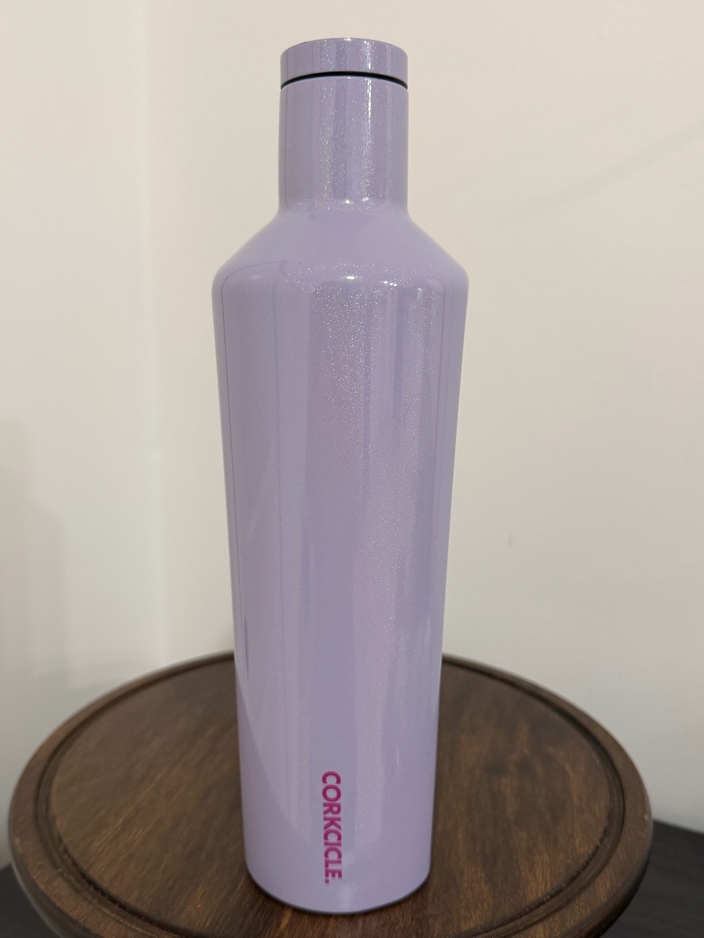 Corkcicle Canteen 25 oz Purple Pixie Dust Holographic Shimmer Water Bottle
